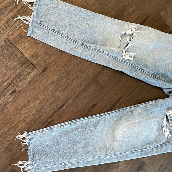 Womens Mom Garage ripped jeans - Picture 5 of 6